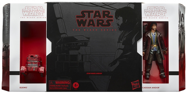 Cassian Andor and B2EMO 6-inch Scale | Star Wars: Andor | Star Wars The Black Series