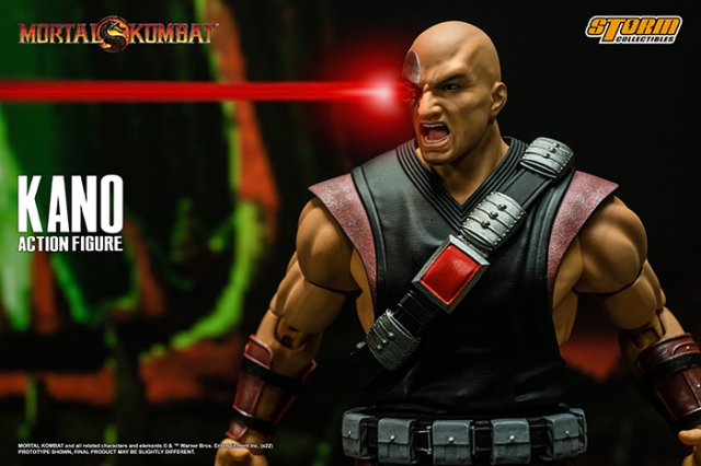 Kano 1:12 Scale Figure | Mortal Kombat | Storm Collectibles