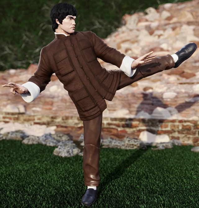 Bruce Lee The Contender 7-inch Scale | Bruce Lee Ultimates | Super7
