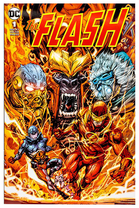 Gorilla Grodd 7-inch Scale with The Flash Comic Book | Page Punchers | McFarlane Toys