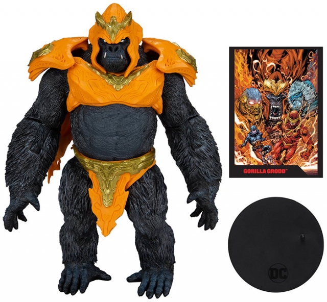 Gorilla Grodd 7-inch Scale with The Flash Comic Book | Page Punchers | McFarlane Toys