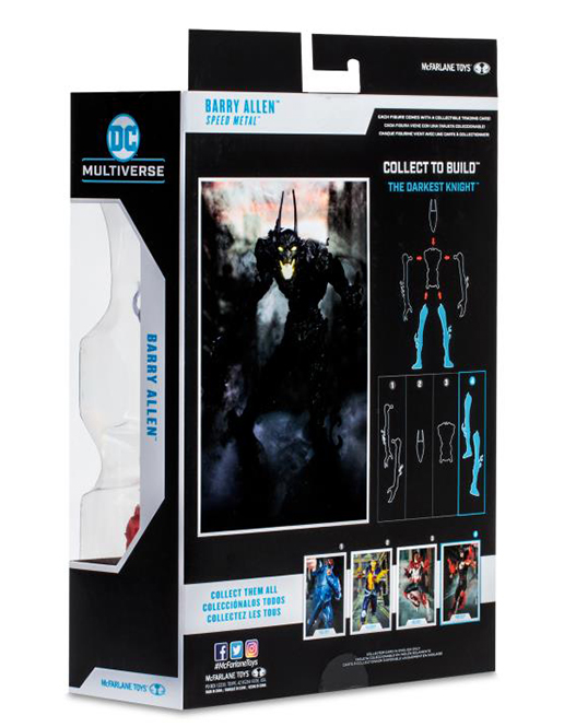 Barry Allen 7-inch Scale Dark Nights Death Metal: Speed Metal | DC Multiverse | McFarlane Toys