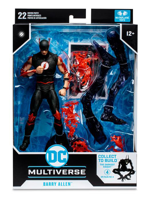 Barry Allen 7-inch Scale Dark Nights Death Metal: Speed Metal | DC Multiverse | McFarlane Toys