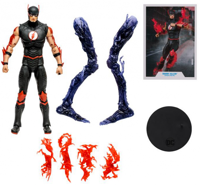 Barry Allen 7-inch Scale Dark Nights Death Metal: Speed Metal | DC Multiverse | McFarlane Toys