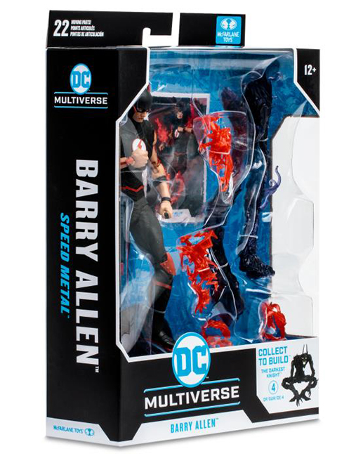 Barry Allen 7-inch Scale Dark Nights Death Metal: Speed Metal | DC Multiverse | McFarlane Toys