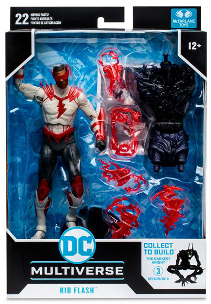 Kid Flash 7-inch Scale Dark Nights Death Metal: Speed Metal | DC Multiverse | McFarlane Toys