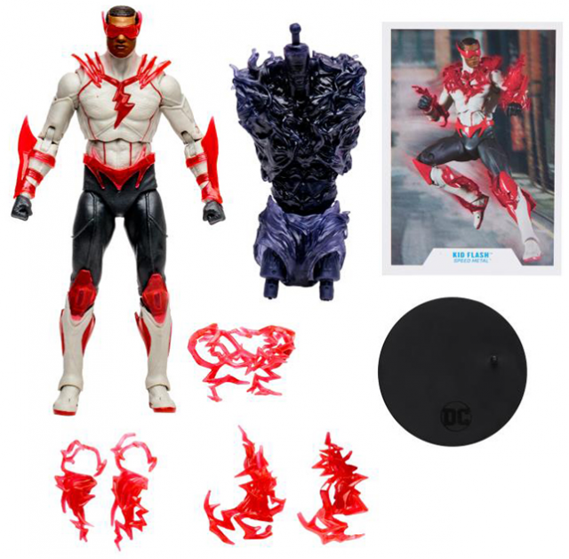 Kid Flash 7-inch Scale Dark Nights Death Metal: Speed Metal | DC Multiverse | McFarlane Toys