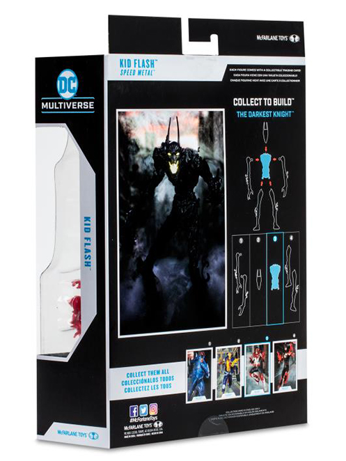 Kid Flash 7-inch Scale Dark Nights Death Metal: Speed Metal | DC Multiverse | McFarlane Toys