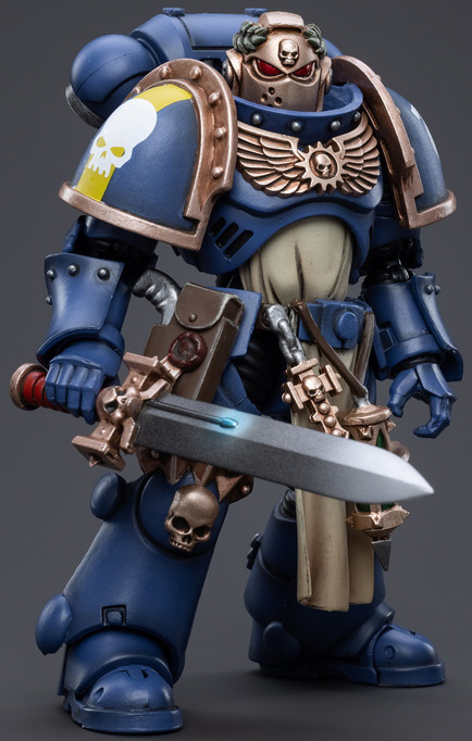 Ultramarines Primaris Company Champion 1/18 Scale | Warhammer 40K | Joy Toy