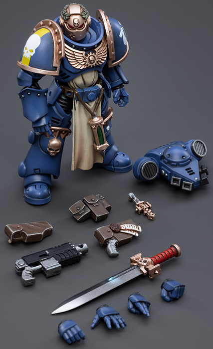 Ultramarines Primaris Company Champion 1/18 Scale | Warhammer 40K | Joy Toy
