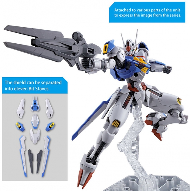 Gundam Aerial 1/144 Scale High Grade Model Kit | Mobile Suit Gundam: The Witch from Mercury | Bandai Spirits