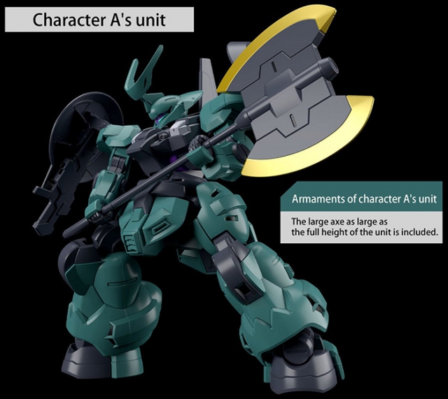 Dilanza (General Machine / Character A Dedicated Machine) 1/144 Scale High Grade Model Kit | Mobile Suit Gundam: The Witch from Mercury | Bandai Spirits