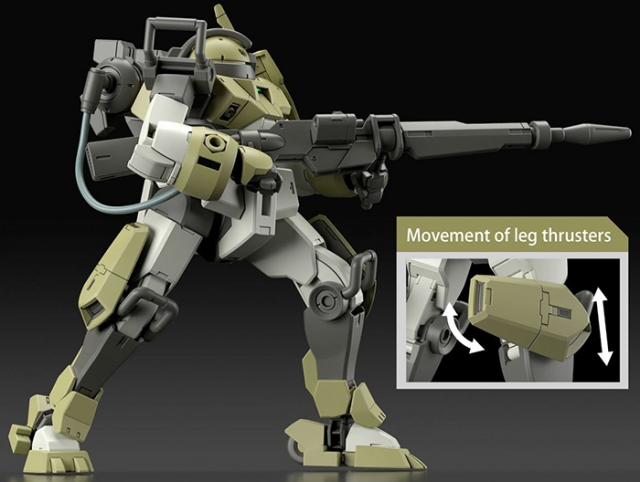 Character B's Demi Trainer 1/144 Scale High Grade Model Kit | Mobile Suit Gundam: The Witch from Mercury | Bandai Spirits