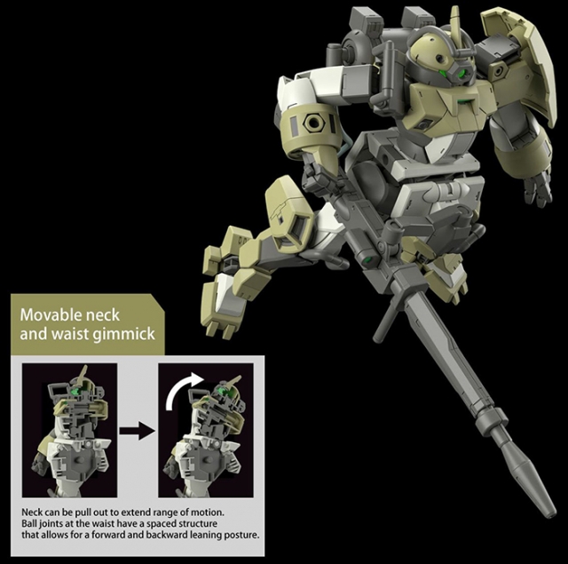 Character B's Demi Trainer 1/144 Scale High Grade Model Kit | Mobile Suit Gundam: The Witch from Mercury | Bandai Spirits