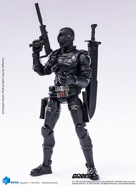 Snake Eyes 1/18 Scale Exquisite Mini | G.I. Joe | Hiya Toys