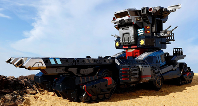DA-95 Robot Base Ground Dion | Diaclone Reboot
