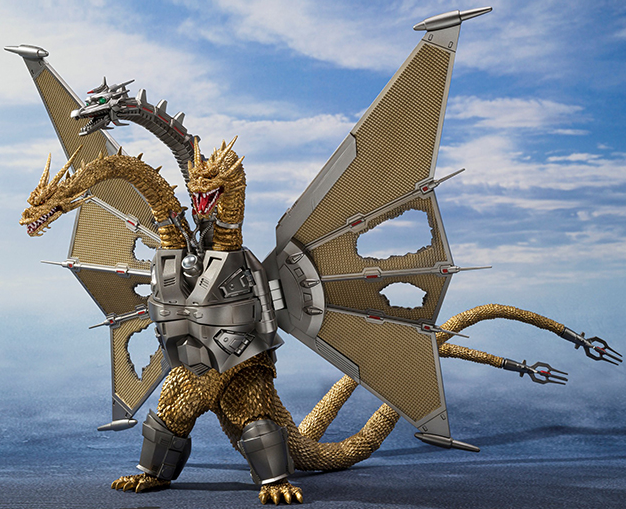 Mecha King Ghidorah Decisive Battle Set S.H.MonsterArts | Bandai Tamashii Nations | Godzilla Godzilla Vs. King Ghidorah