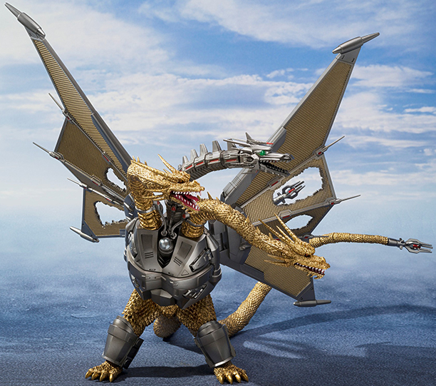 Mecha King Ghidorah Decisive Battle Set S.H.MonsterArts | Bandai Tamashii Nations | Godzilla Godzilla Vs. King Ghidorah