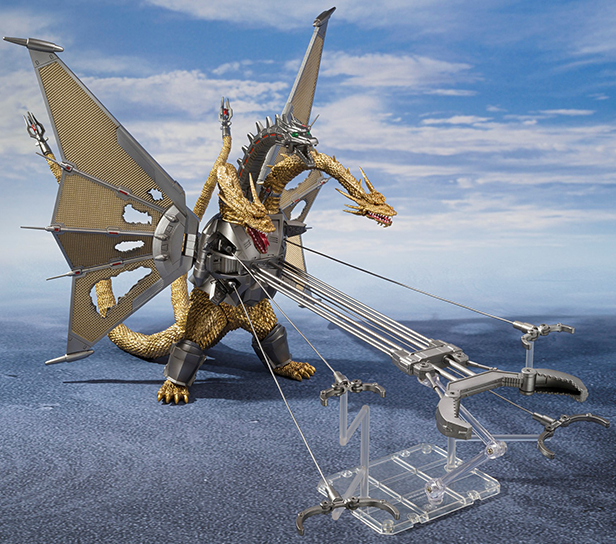 Mecha King Ghidorah Decisive Battle Set S.H.MonsterArts | Bandai Tamashii Nations | Godzilla Godzilla Vs. King Ghidorah