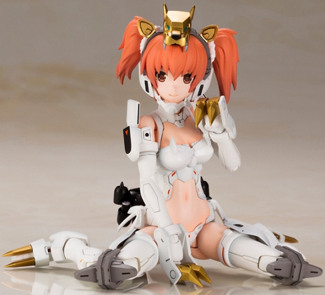 GaoGaiGar Cross Frame Girl Model Kit | The King Of Braves Gaogaigar | Kotobukiya