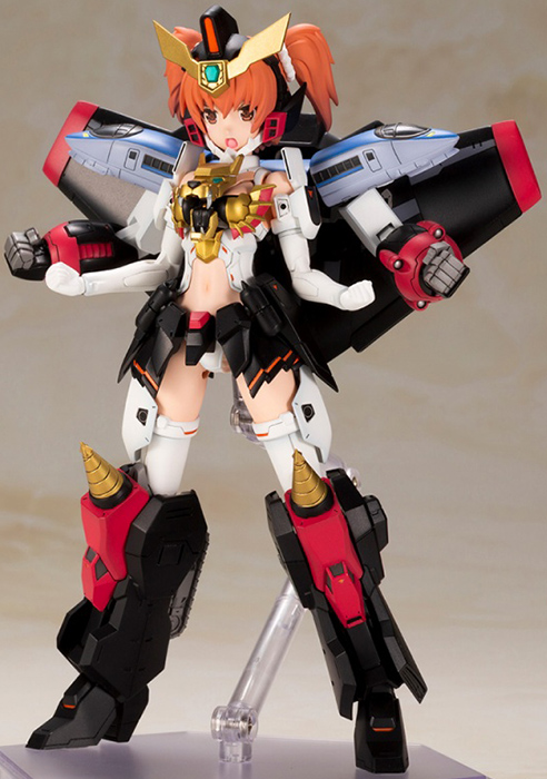 GaoGaiGar Cross Frame Girl Model Kit | The King Of Braves Gaogaigar | Kotobukiya