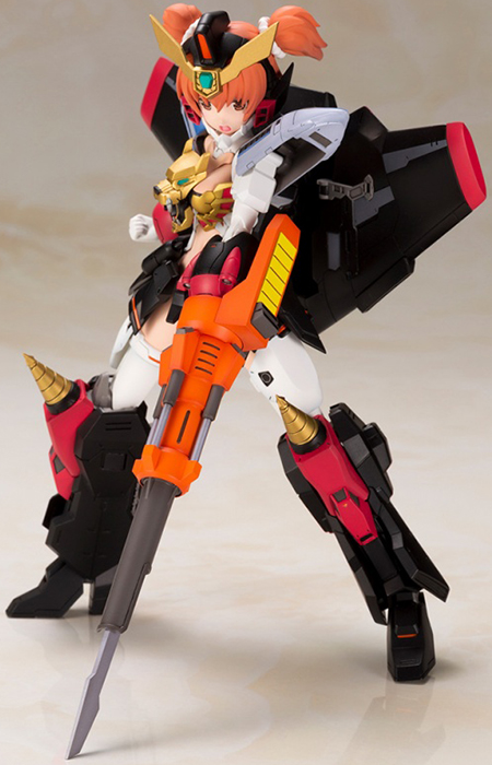 GaoGaiGar Cross Frame Girl Model Kit | The King Of Braves Gaogaigar | Kotobukiya
