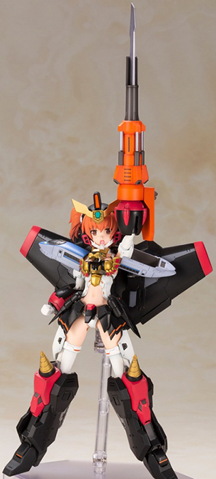 GaoGaiGar Cross Frame Girl Model Kit | The King Of Braves Gaogaigar | Kotobukiya