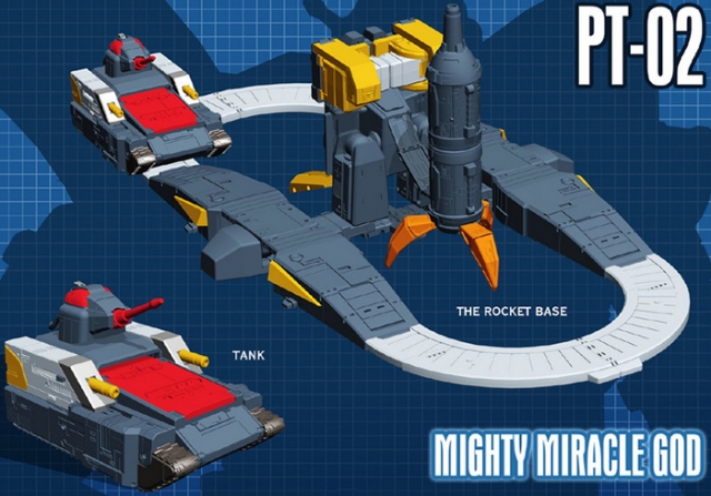 PT-02 Mighty Miracle God | Pangu Toys
