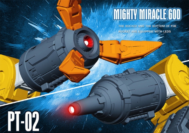 PT-02 Mighty Miracle God | Pangu Toys