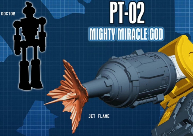 PT-02 Mighty Miracle God | Pangu Toys