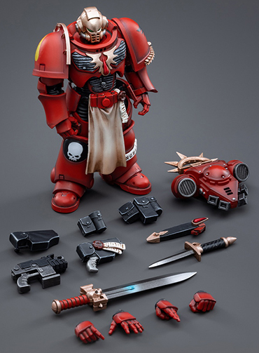 Blood Angels Paragons of Baal Veteran Laenatus 1/18 Scale | Warhammer 40K | Joy Toy