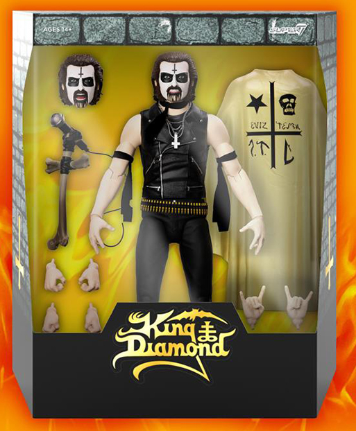 King Diamond Modern Era 7-inch Scale | Mercyful Fate Ultimates | Super7