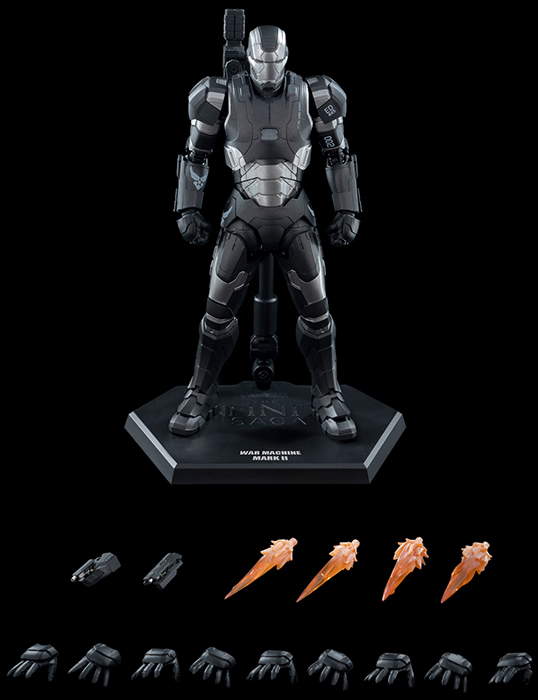 War Machine Mark 2 DLX Collectible Figure | Threezero Avengers: Infinity Saga DLX