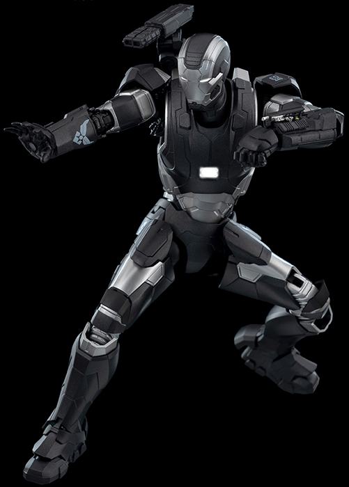 War Machine Mark 2 DLX Collectible Figure | Threezero Avengers: Infinity Saga DLX