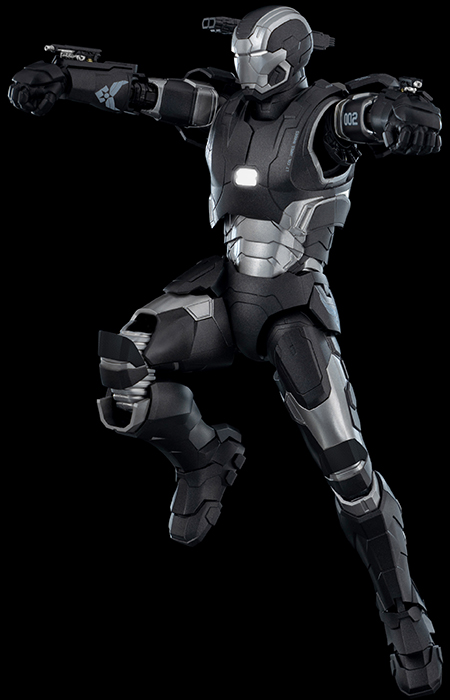 War Machine Mark 2 DLX Collectible Figure | Threezero Avengers: Infinity Saga DLX