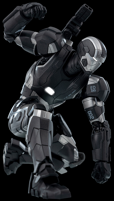 War Machine Mark 2 DLX Collectible Figure | Threezero Avengers: Infinity Saga DLX