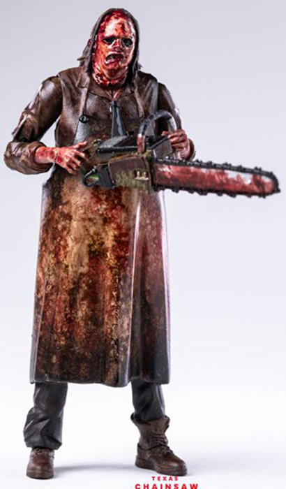 Leatherface Bloody Version 1/18 Scale PX Previews Exclusive | Texas Chainsaw Massacre (2022) | Hiya Toys