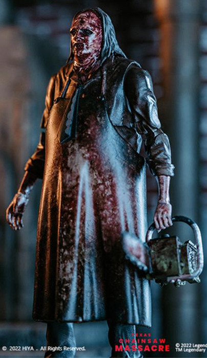 Leatherface Bloody Version 1/18 Scale PX Previews Exclusive | Texas Chainsaw Massacre (2022) | Hiya Toys