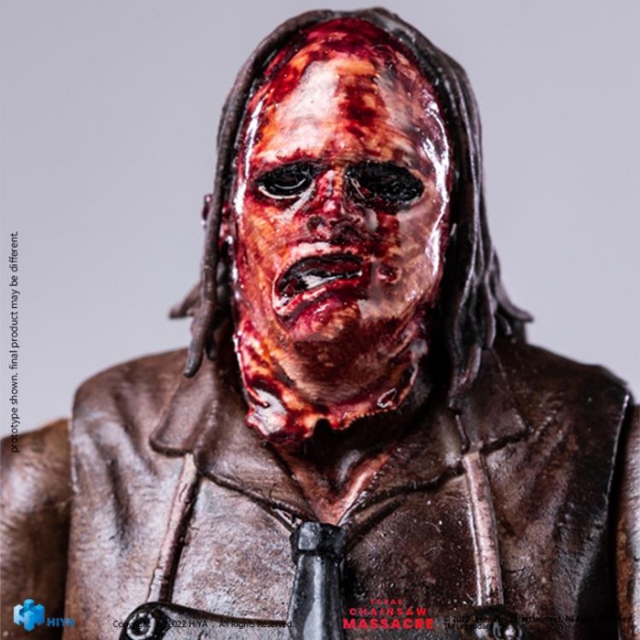 Leatherface Bloody Version 1/18 Scale PX Previews Exclusive | Texas Chainsaw Massacre (2022) | Hiya Toys