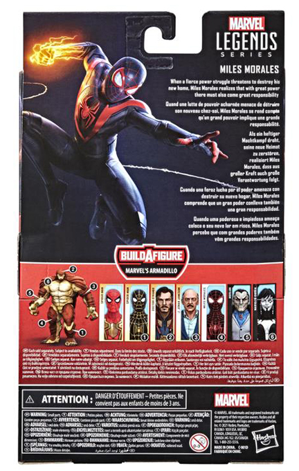 Miles Morales Armadillo BAF | Marvel's Spider-Man: Miles Morales | Marvel Legends