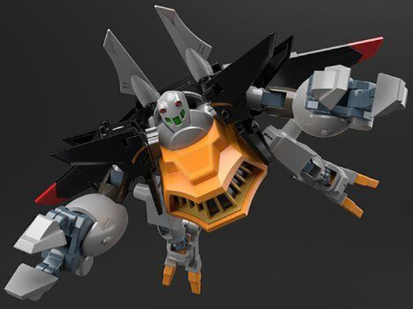 GaoGaiGo Super Mini-Pla Exclusive Model Kit | The King of Braves GaoGaiGar Final | Bandai Spirits