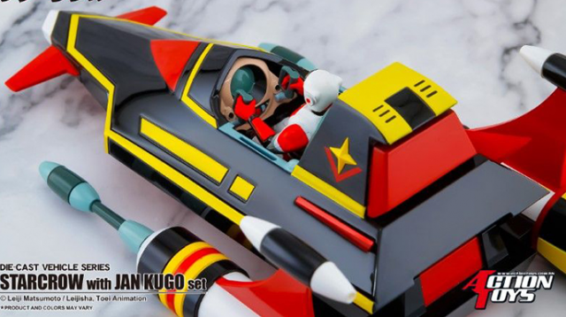 Starcrow with Jan Kugo Set Die-cast Vehicle | Sci-Fi West Saga Starzinger | Action Toys