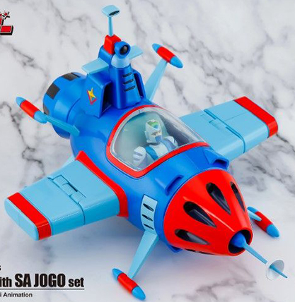Starcopper with Sa Jogo Set Die-cast Vehicle | Sci-Fi West Saga Starzinger | Action Toys