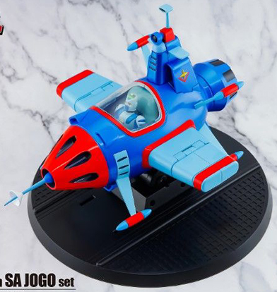 Starcopper with Sa Jogo Set Die-cast Vehicle | Sci-Fi West Saga Starzinger | Action Toys