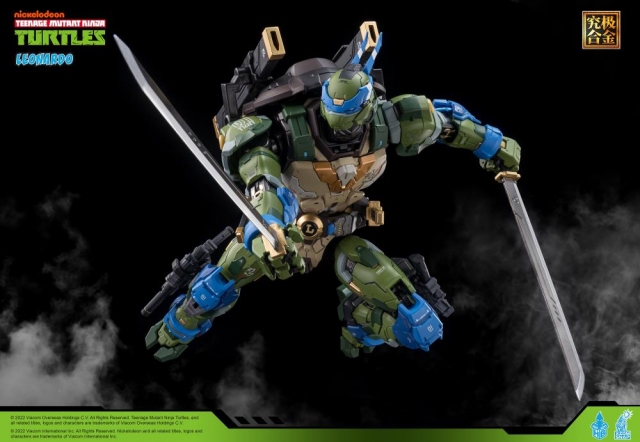 HB0012 Leonardo | Heat Boys TMNT Mecha Figure | TFSource