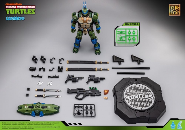 HB0012 Leonardo | Heat Boys TMNT Mecha Figure | TFSource