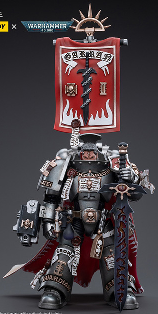 Grey Knights Castellan Crowe 1/18 Scale | Warhammer 40K | Joy Toy
