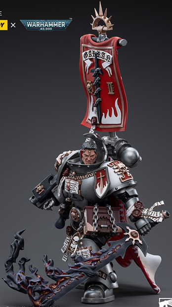 Grey Knights Castellan Crowe 1/18 Scale | Warhammer 40K | Joy Toy