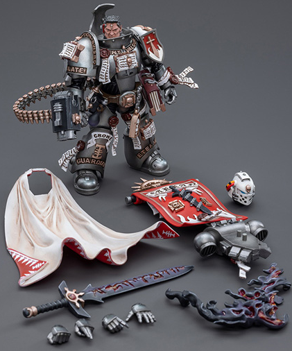 Grey Knights Castellan Crowe 1/18 Scale | Warhammer 40K | Joy Toy