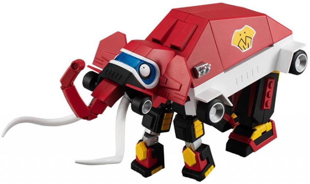 Tokkyu Mammoth SP Set Model Kit | Time Bokan Series Gyakuten! Ippatsuman | Bandai Spirits SMP